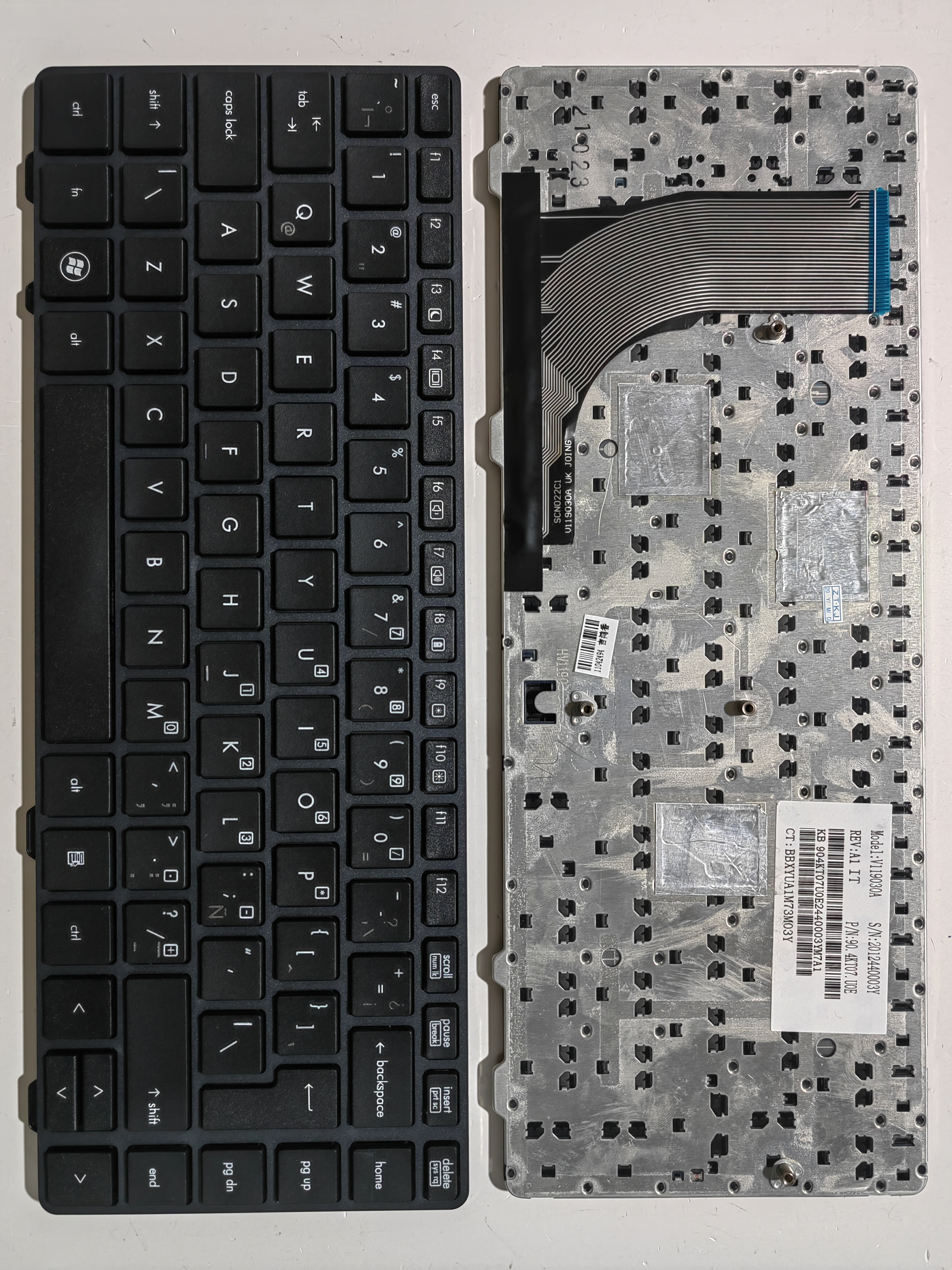 Picture of New Replacement Laptop Keyboard For HP 6360B BLACK FRAME BLACK (OEM) LA Layout